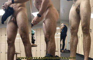 changing room spy cam nude - mens locker room