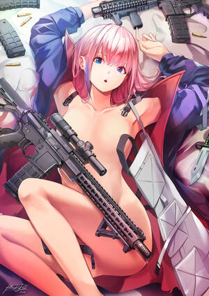 anime gun nude - Rule 34 - anus girls' frontline gun hiroki ree naked st ar-15 (girls'  frontline) | 4027881