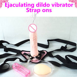 Ejaculating Dildo Trap Porn - ejaculating strap on dildo, large realistic squirting dildo ejaculator,  lesbian strapon sex, strap harness dildos realistic big-in Dildos from  Beauty ...