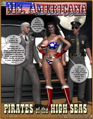 Americana Porn Comics - Ms Americana Pirates of the High Seas