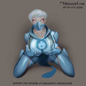mortal kombat hentai big tits - Mortal Kombat Frost's Titty Bukkake | Otakusexart