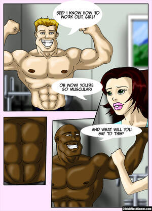 Gym Cartoon Porn - Gym Sex: Scene 3