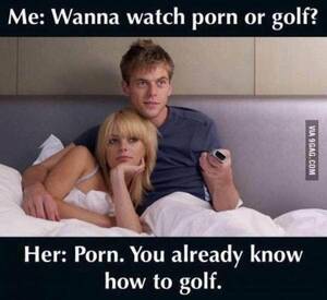 Funny Golf Porn - You know he doesn't mind putting in the rough : r/funny