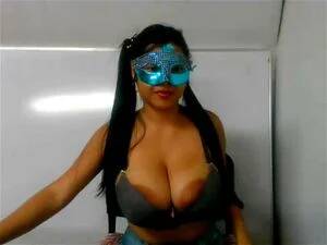 Latina Mask Porn - Watch masked latina with pancake areolas - Webcam, Big Aereolas, Babe Porn  - SpankBang