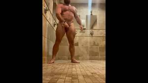 hairy nude group shower - Beefy Hairy Bodybuilder Pissing in Public Gym Shower OnlyfansBeefBeast  Thick Musclebear Pee Big Dick - Pornhub.com