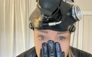 blue leather gloved handjob - Leather gloves handjob Porn Videos | Faphouse
