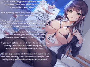 Anime Handjob Porn Captions - Your orientation at a breeding hotel is more serious than you thought.  [Implied Sex] [Sex Work] [Implied Handjob] free hentai porno, xxx comics,  rule34 nude art at HentaiLib.net