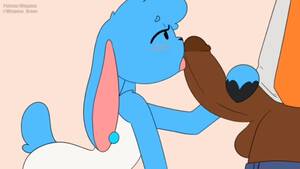 Dragon Furry Porn Bunny - 2d yiff by Whygena Furry Porn Sex E621 FYE bunny sucks bears giant cock  blowjob anal femboy gay watch online or download