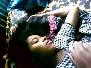 indian pussy sleep - Playing with girlfriend tits and pussy while she sleeping