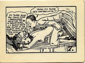 1940s Sex Cartoons - Blondie in Lonely