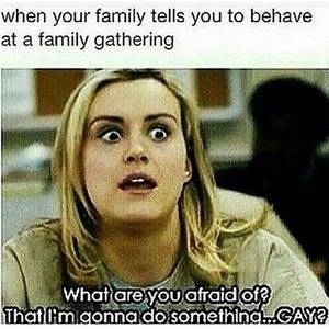 Lesbian Period Funny - OITNB, Taylor Schilling, lesbian problems, humor, funny >> piper is me