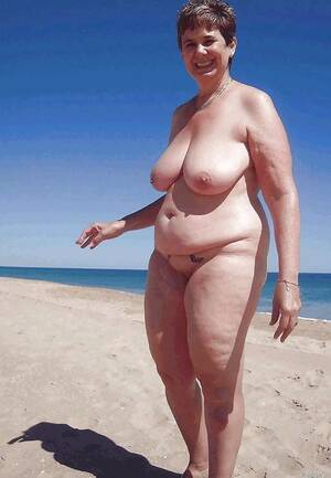 granny beach tits - Granny topless beach - 73 photo