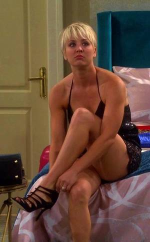 kaley cuoco upskirt thong - Kaley Cuoco