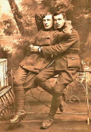 1800 Vintage Nazi Porn - LGBT History: Photos of Gay Couples From The 1880s - 1920s #TBT - March