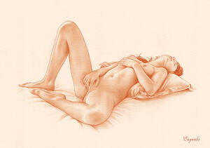 Hot Girl Porn Drawings - Arte Original / Original Art ( +18 ) â€“ Digital Illustrations â€“ The Erotic  Art of Daniel Cayuela