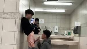 Mall Bathroom Porn - Twinks in the Mall Baths watch online