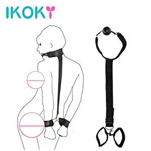 Bondage Toys Porn - Aellwonder IKOKY Sex Products Handcuffs Tied Hand Sexy Bondage Toys For  Couples Set Adult Game Erotic