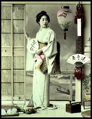Japanese Wife Sex Okinawa Passed - Vintage photo of Japanese woman