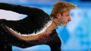 Ice Dancing Porn - PHOTO: Russias Yevgeny Plushenko performs in the mens figure skating team  short program during the