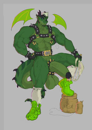 big cock furry toons - Rule 34 - anthro balls bara big balls big penis cock ring dragon furry gay  holding underwear male male only muscles muscular muskflask penis precum  precum drip solo solo male | 5697144