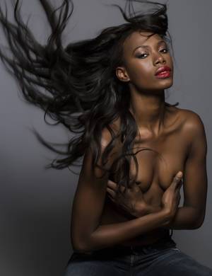 Beauty Ebony Models - crystal-black-babes: Sigail Currie - Nude Black Fashion Model from Jamaica
