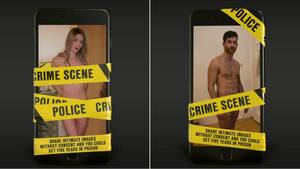 Forced Revenge Porn - Hard-hitting posters highlight new 'revenge porn' law - BBC News