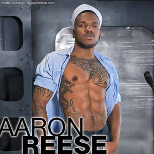 black porn star gape - Aaron Reese | Hung Black American Gay Porn Star | smutjunkies Gay Porn Star  Male Model Directory