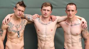 Marc Dylan Gay Porn Military - Markie More, Michael , and James â€“ Bareback Military 3 Way! - MarcDylan.com  - Official Website of Porn Star Marc Dylan