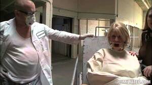 mental patient - Blonde Mental Patient Gets Fucked By Her Horny Pervert Doctors While Tied  Up - YOUX.XXX
