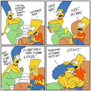 Bart Porn - Bart: mom my porn video : r/SimpsonsRule34