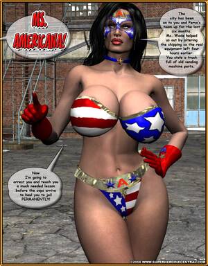 Americana Porn Comics - Mr.X -Ms. Americana Owned By The Aberration | Porn Comics