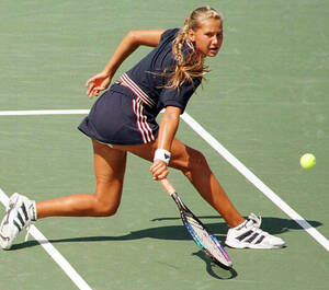 anna kournikova upskirt red dress - Tennis Moods: Tennis Moods Style: Anna Kournikova