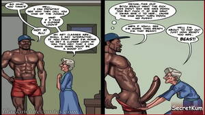 black fucking old lady cartoons - Art Class season #2 ep #1 - Sexy old woman show muscular black man that she  can handle the Dick. - XNXX.COM