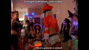 costume girl on girl orgy - halloween party turned into an orgy hard - XVIDEOS.COM