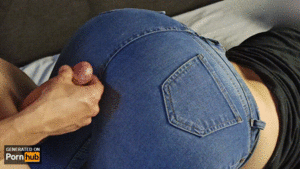 cum on her jeans - Cum On Jeans Porn Gif | Pornhub.com