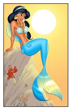 Jasmine Cat Porn - Jasmine as a Mermaid