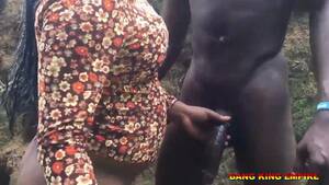 black amateur outdoor sex - Free Afro Outdoor Pair Sex On Stream Path Whilst Others Are Returning Home  - BLACK AMATEUR PORNSTAR Porn Video - Ebony 8