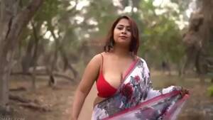 big boob indian saree sex - Hot saree lover black saree big boobs and black watch online or download