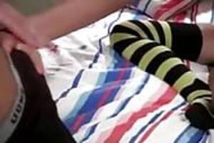 Blonde Striped Socks Porn - Blonde Russian In Knee High Striped Socks Loves Cock : XXXBunker.com Porn  Tube