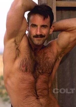 Extremely Hairy Male Porn - Steve Kelso its only a mustache but he has a very sweet look on his face.  Wow he brings back memories, or was it fantasies?