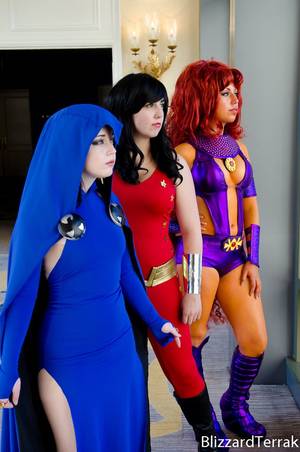 1980s Fire Girls - Teen Titans