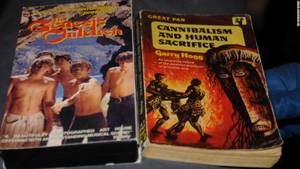 Gay Cannibal Porn - "The Genesis Children" VHS and "Cannibalism and Human  Sacrifice" book