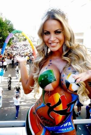 Brazilian Porn Big Tits Body Paint - Big Boobs Body Painting - 66 Ñ„Ð¾Ñ‚Ð¾