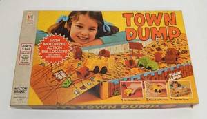 Board Games Porn - And speaking of garbage- what kid wouldn't want to play a game called Town  Dump? And what could be more fun than a safe family board game about safety?