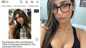 india porn star glasses - Ex-Porn Star Mia Khalifa Auctions Her 'Infamous' Glasses on eBay To Raise  Money for Lebanon's Beirut Explosion Victims | ðŸ‘ LatestLY