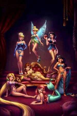 Disney Princess Porn Movies - Disney Princesses Porn: Disney Princesses Posing In Sexy Lingerie