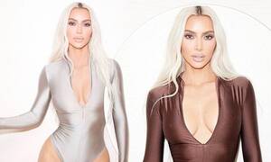 Domination Porn Captions Kim Kardashian - Kim Kardashian quotes DRAKE as she puts trim waist on full display in sexy  new shoot | Daily Mail Online