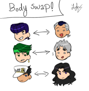 Body Swap Porn Fan Art - jolysbian: body swap au Tumblr Porn