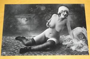 1920s Vintage Sexy Girls - SEXY 1920s VINTAGE NUDE MODEL PHOTO Naked Girl Boo