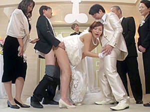 Asian Porn Mature Bride - Best Man Takes Bride In Japanese Wedding 1 - VJAV.com